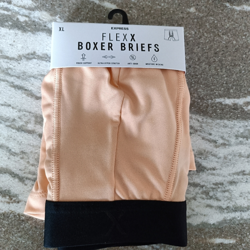 Express Men's Flexx Boxer Brief Underwear New Size XL